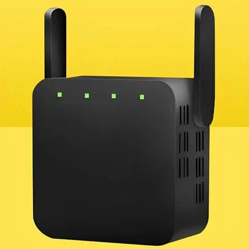 WiFi Range Extender Dual External Antennas 300 m² Coverage