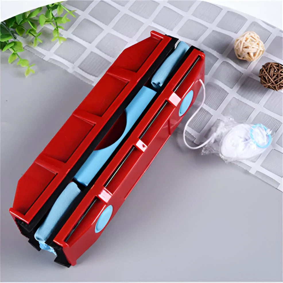 Window Cleaner Magnetic Dual-Sided Replaceable Microfiber Pads