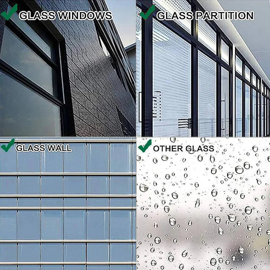 Window Cleaner Telescopic 51 Inch Microfiber & Squeegee