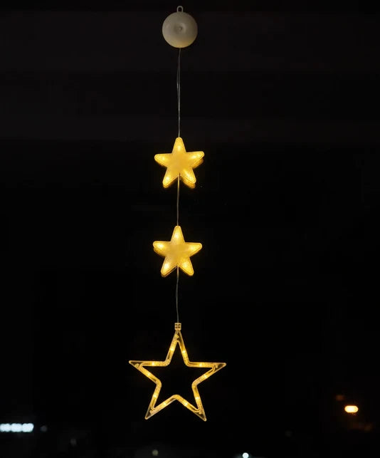 Window Decoration Light LED Battery Operated Suction Cup Mount