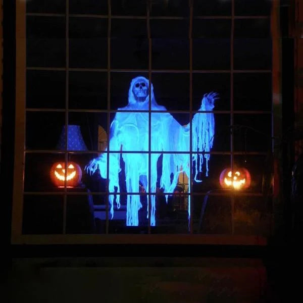 Window Projector Set Holiday Films Screen & Tripod