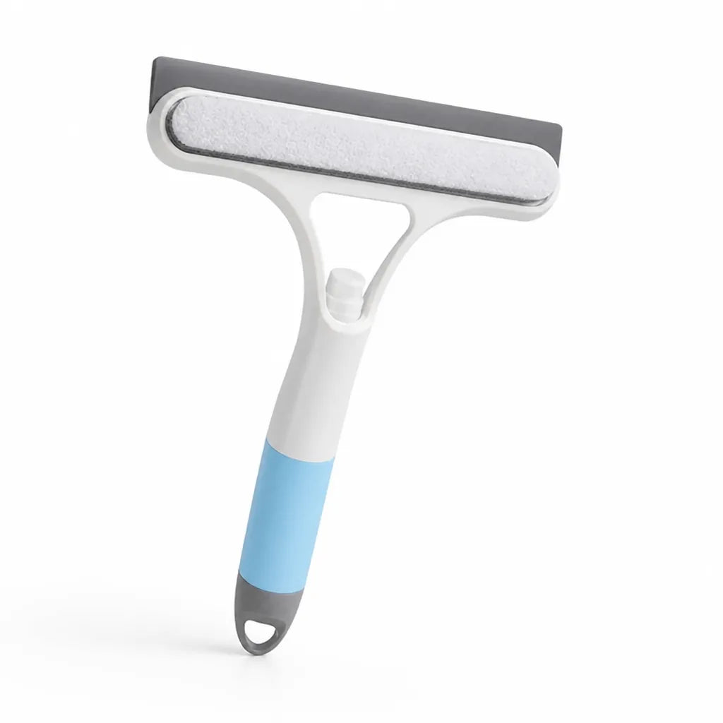 Window Squeegee Set Spray Bottle Sponge & Silicone Blade
