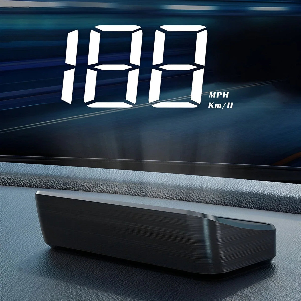 Windshield HUD Speedometer LED Projection Auto Brightness