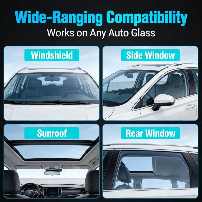 Windshield Repair Kit Sunlight-Curing Resin DIY Repair