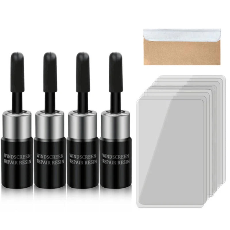 Windshield Repair Kit Sunlight-Curing Resin DIY Repair