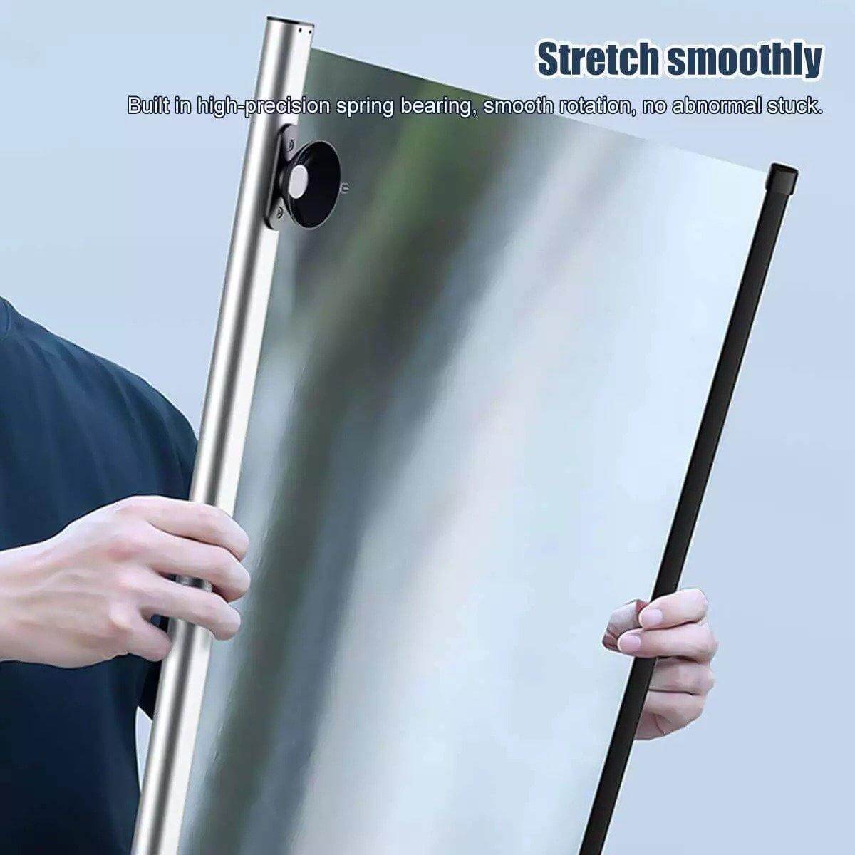Windshield Sun Shade Retractable Reflective Aluminum Foil