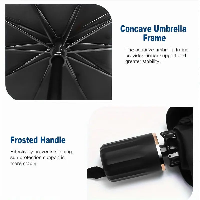 Windshield Sunshade Reflective Umbrella-Fold Universal Fit