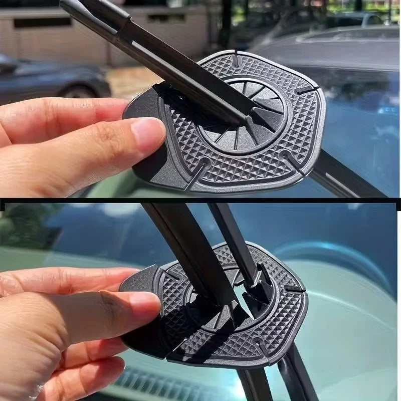 Windshield Wiper Base Covers Silicone Universal Set of 2