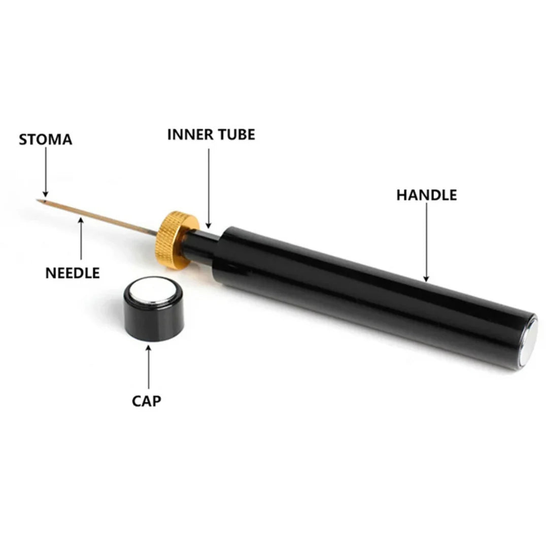 Wine Opener Air Pressure Stainless Steel Ergonomic Grip