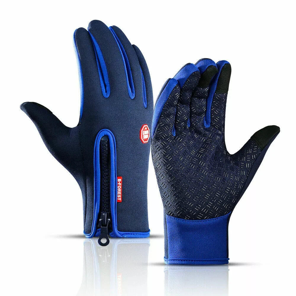 Winter Gloves Touchscreen Waterproof Thermal Lining Textured Grip