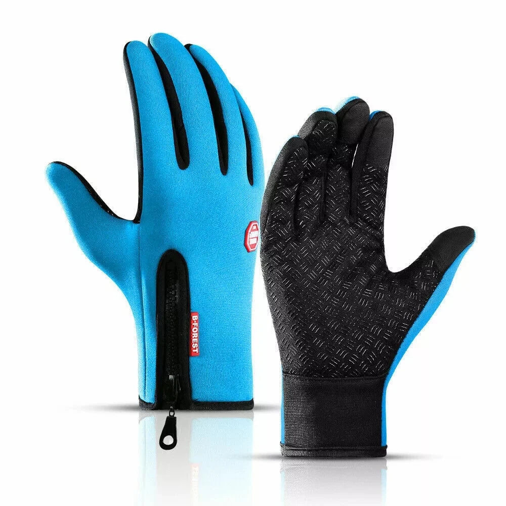 Winter Gloves Touchscreen Waterproof Thermal Lining Textured Grip