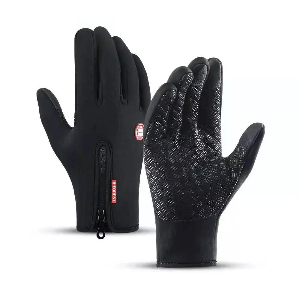 Winter Gloves Touchscreen Waterproof Thermal Lining Textured Grip