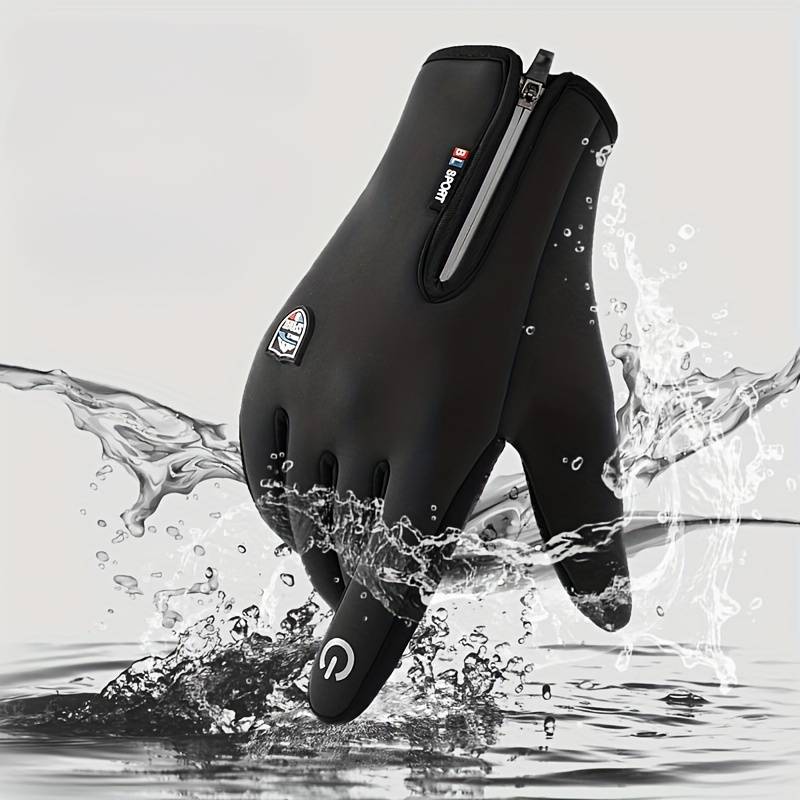 Winter Gloves Waterproof Windproof Touchscreen Compatible