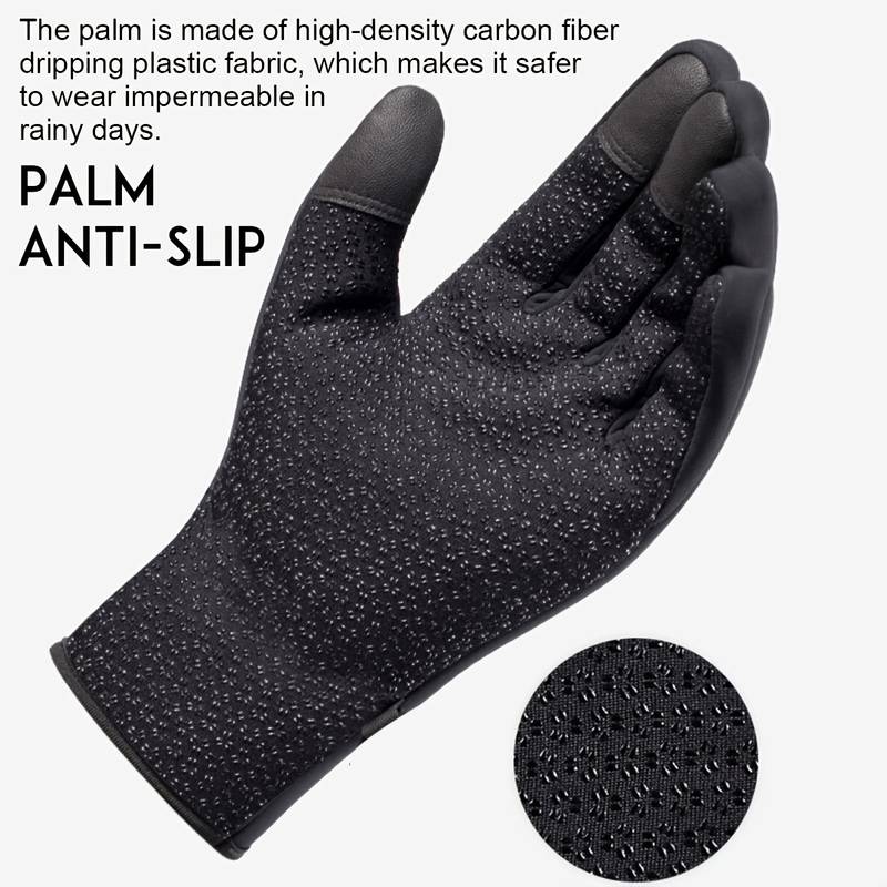 Winter Gloves Waterproof Windproof Touchscreen Compatible