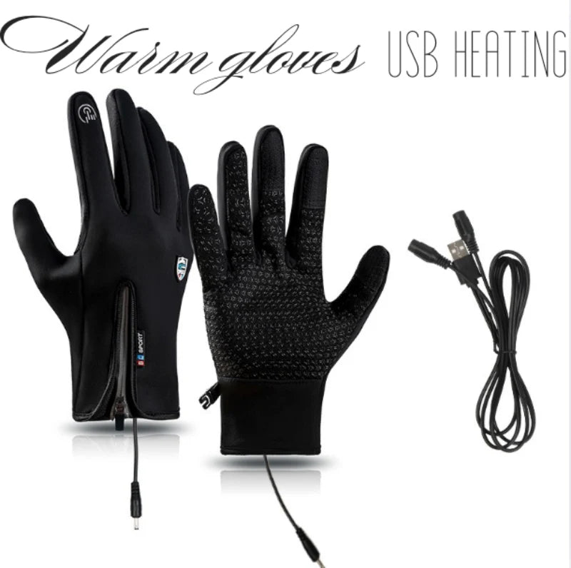 Winter Gloves Waterproof Windproof Touchscreen Compatible