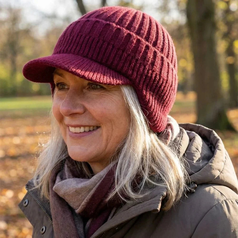 Winter Hat Soft Lined Cozy Warmth and Ear Coverage