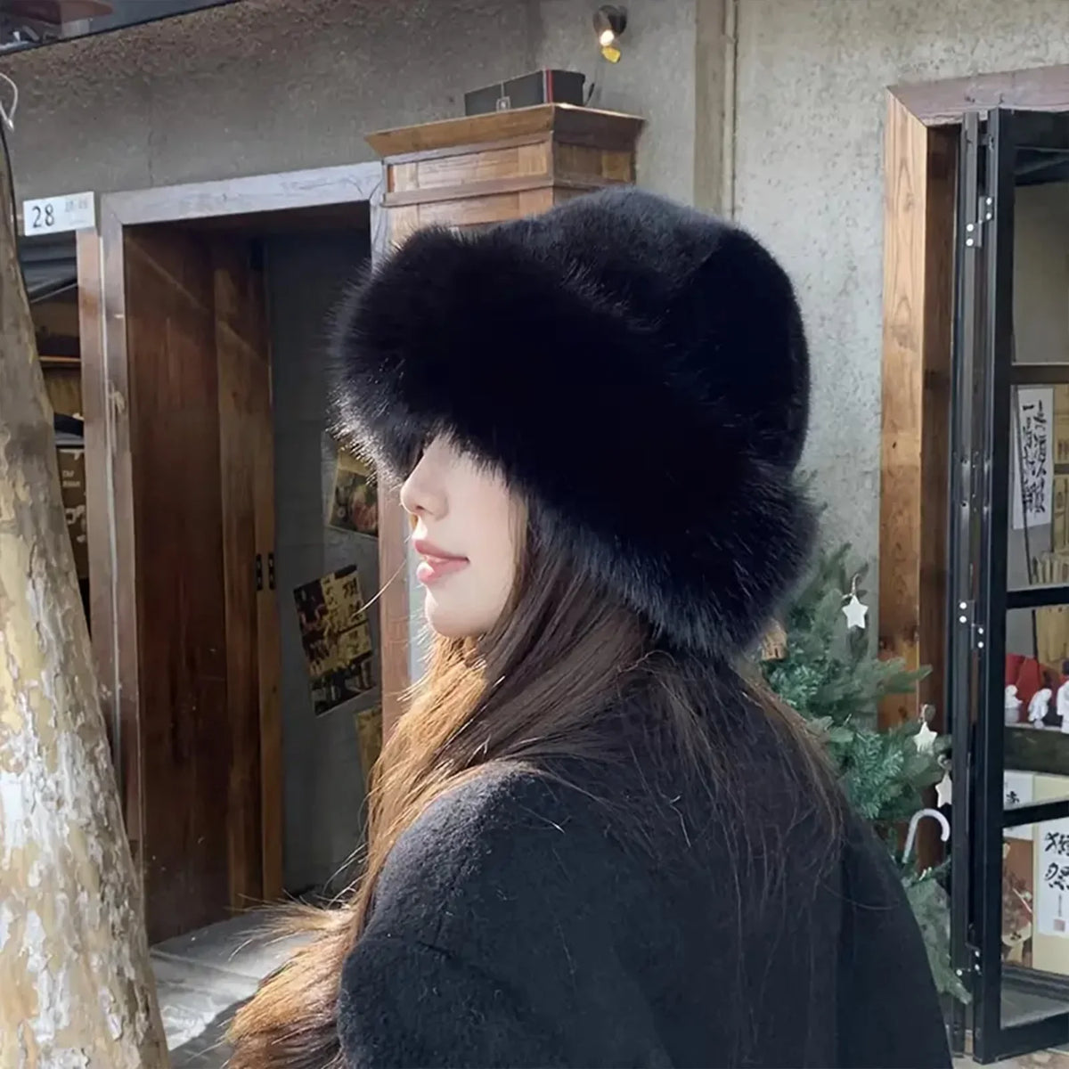 Winter Hat Soft Lined Ear Flaps Stretchy Fit