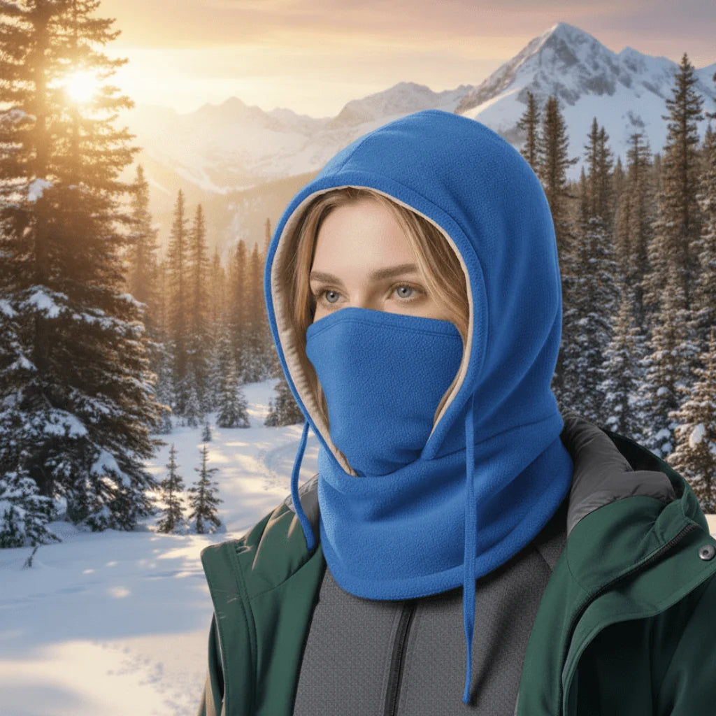 Winter Hat Windproof Fleece Lined Face & Neck Coverage