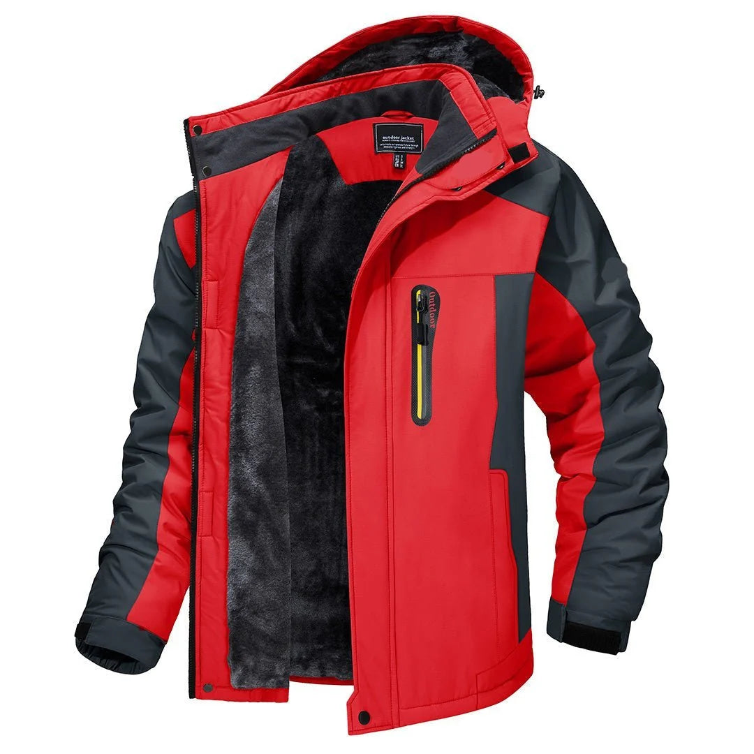 Winter Jacket Waterproof Windproof & Breathable Performance Fabric