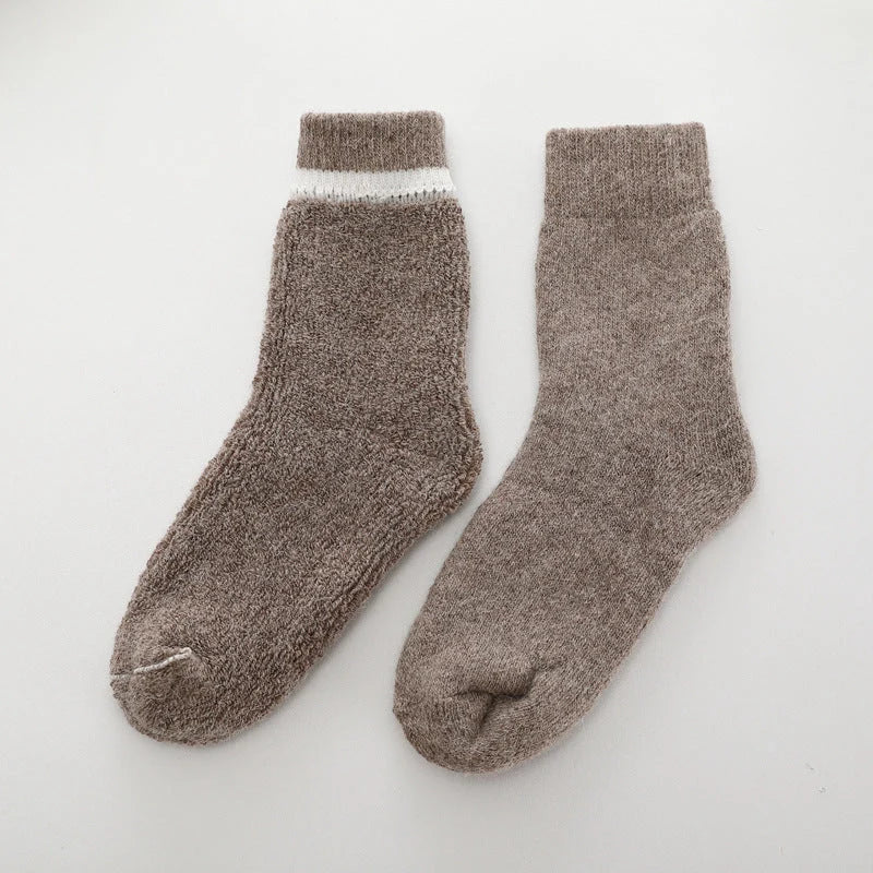 Winter Socks Cashmere Blend Warm & Breathable Knit