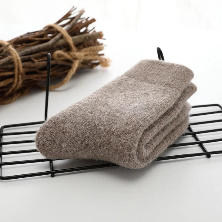Winter Socks Cashmere Blend Warm & Breathable Knit