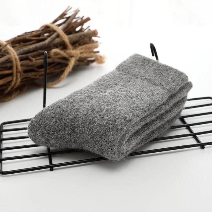 Winter Socks Cashmere Blend Warm & Breathable Knit