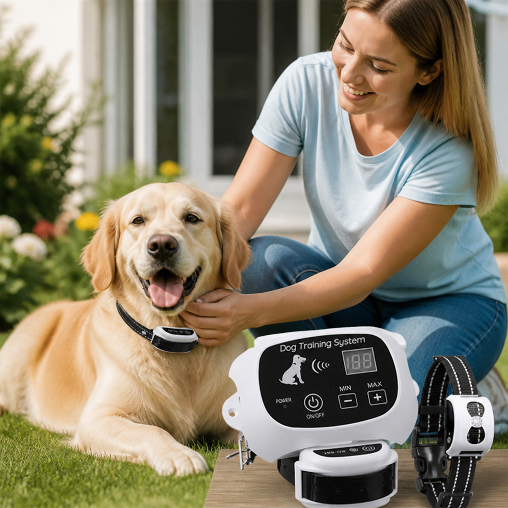 Wireless Adjustable Dog Fence System (Water-Resistant Collar)