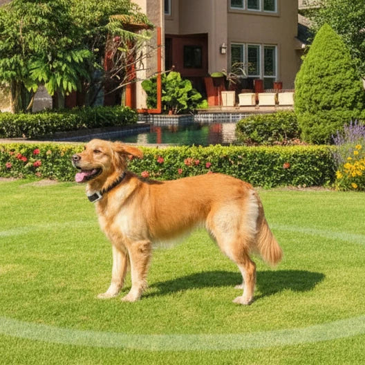 Wireless Dog Fence System Adjustable Radius Gradual Correction