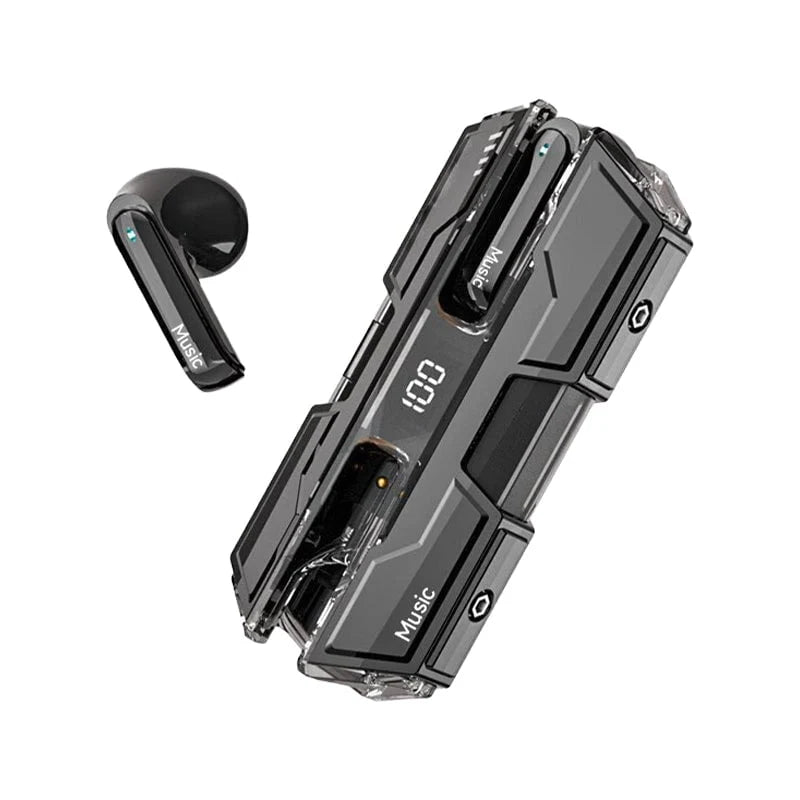 Wireless Earbuds Semi-In-Ear 48-Hour Battery Touch Controls