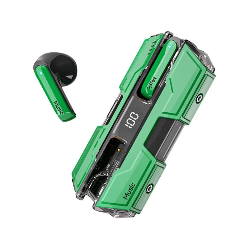 Wireless Earbuds Semi-In-Ear 48-Hour Battery Touch Controls