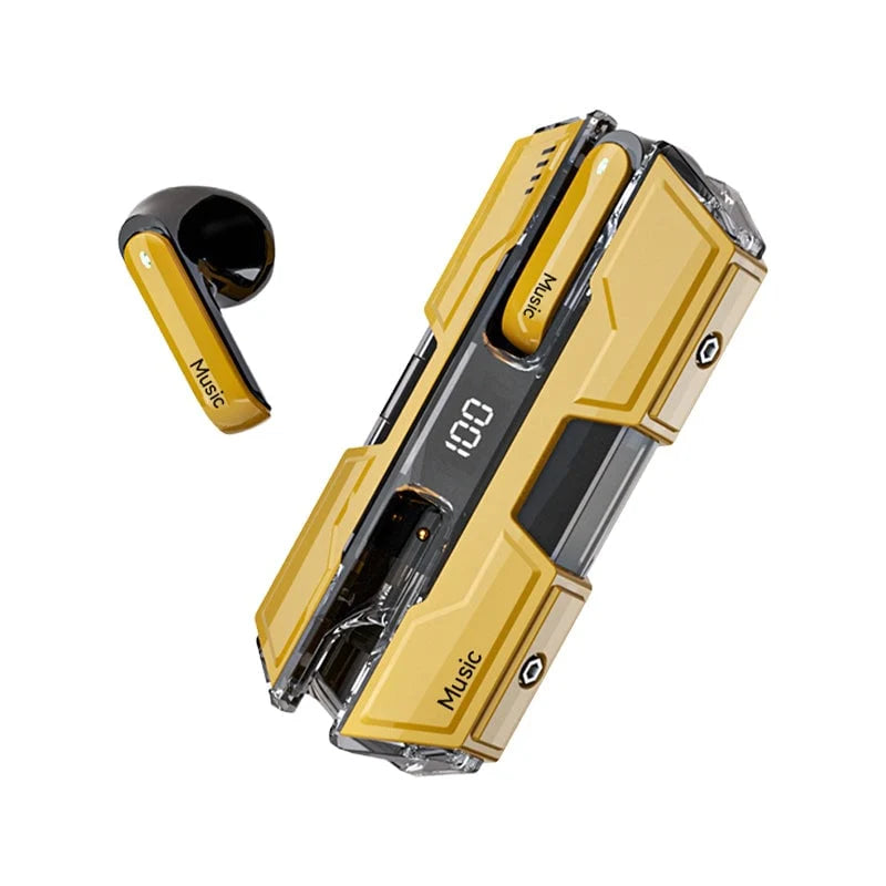 Wireless Earbuds Semi-In-Ear 48-Hour Battery Touch Controls