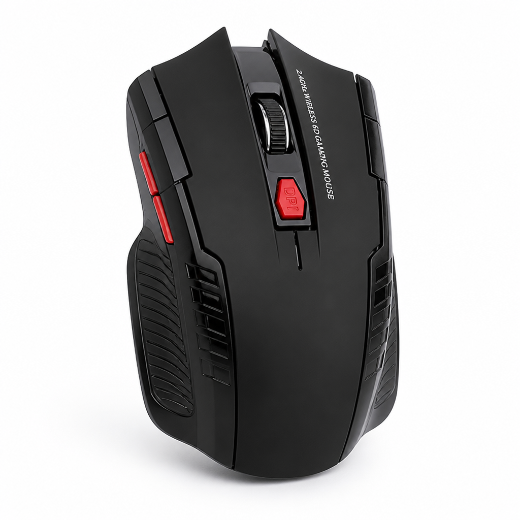Wireless Ergonomic Adjustable DPI Gaming Mouse
