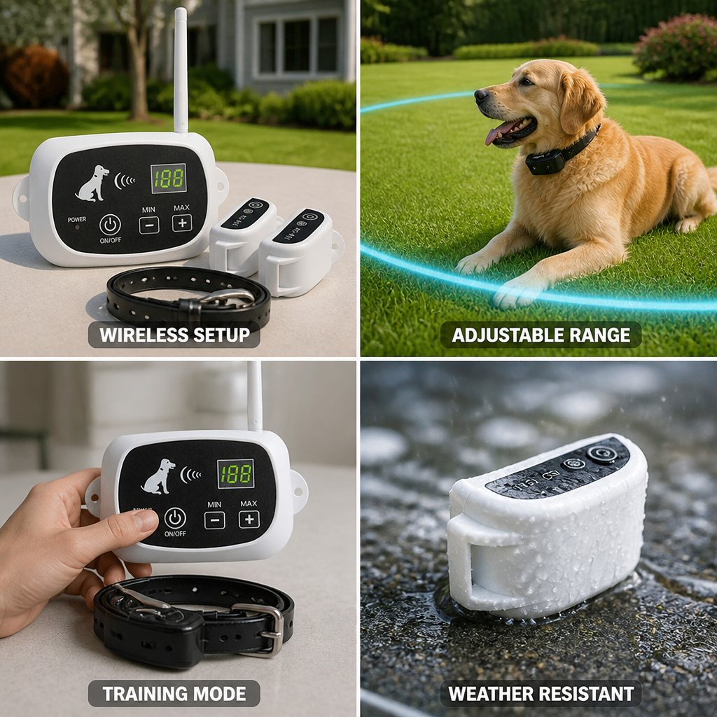 Wireless No-Dig Dog Containment System