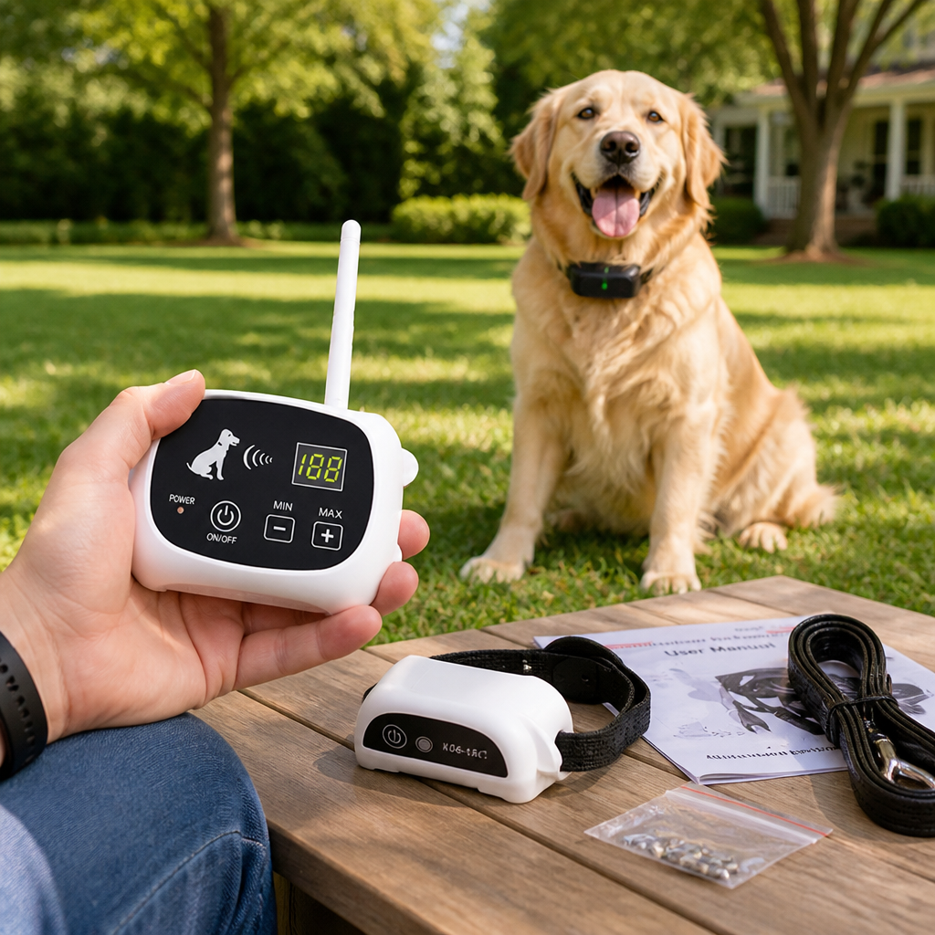 Wireless No-Dig Dog Containment System