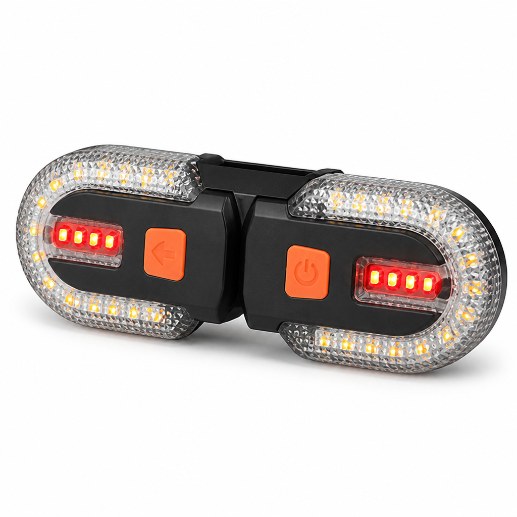 Wireless Remote & USB-Rechargeable Bike Taillight