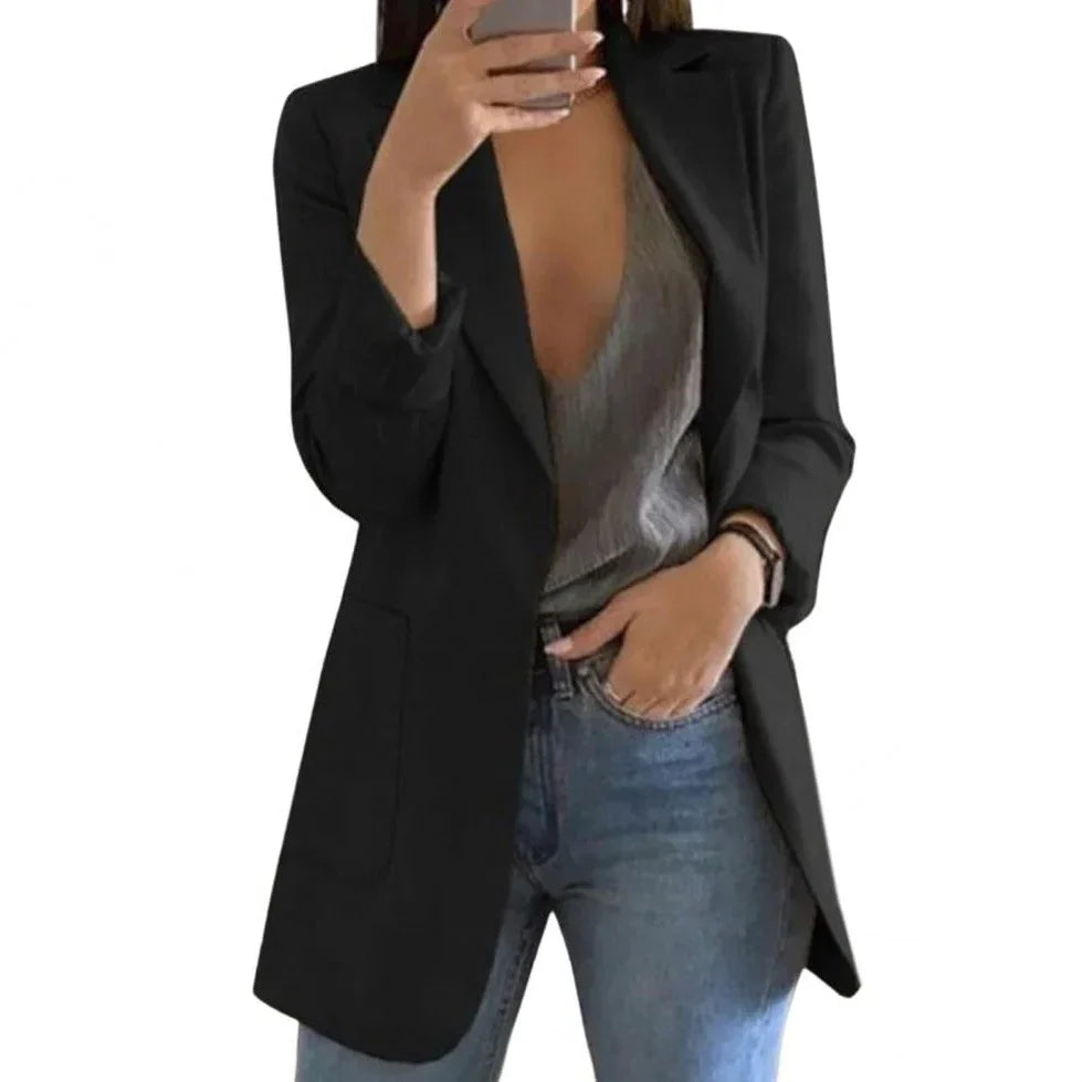 Women's Blazer Wool Lightweight Regular Fit