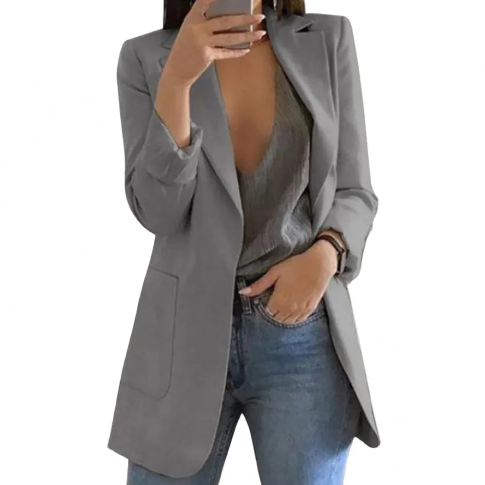 Women's Blazer Wool Lightweight Regular Fit