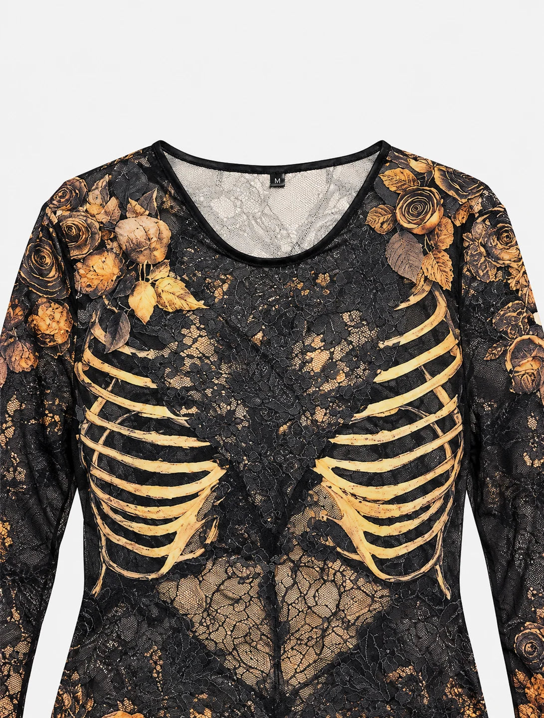 Women's Dress Custom Printed Long Sleeve