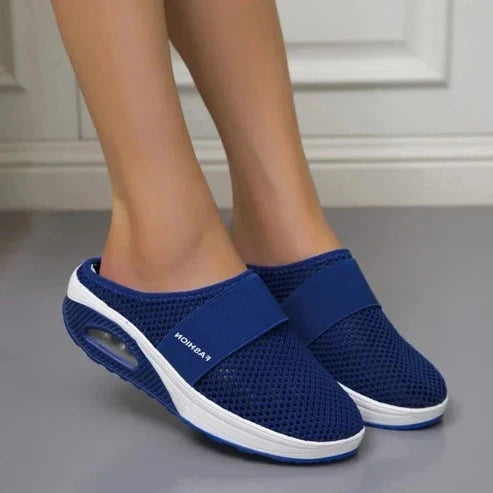 Women's Orthopedic Slippers Molded Arch Support Breathable Upper