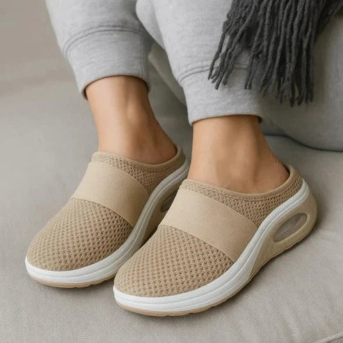 Women's Orthopedic Slippers Molded Arch Support Breathable Upper