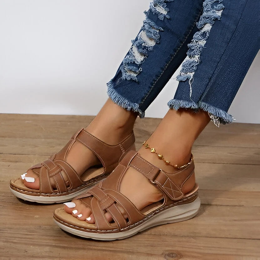 Women's Sandals Arch Support & Dual Adjustable Straps