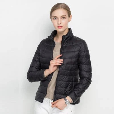 Women's Short Jacket Regular Fit Front Placket