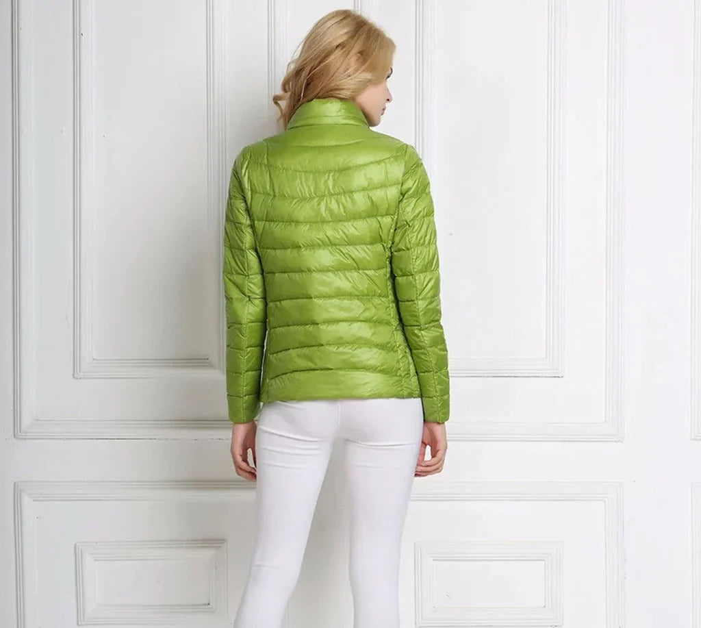 Women's Short Jacket Regular Fit Front Placket
