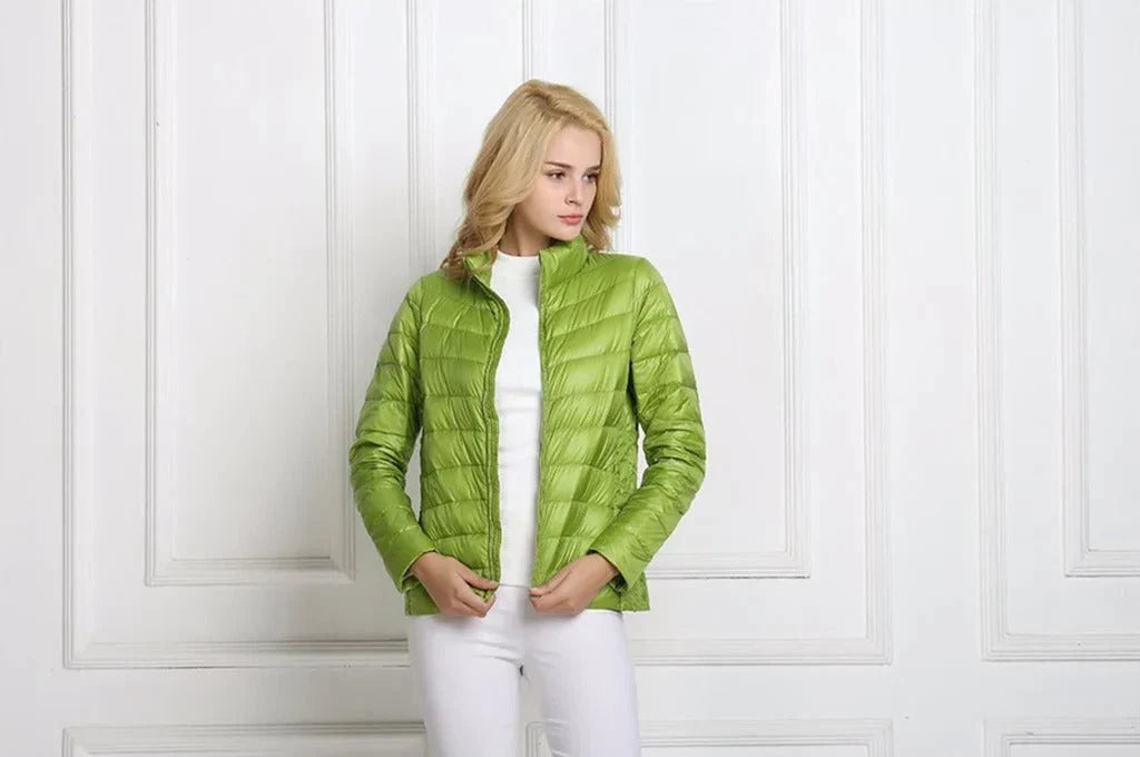 Women's Short Jacket Regular Fit Front Placket