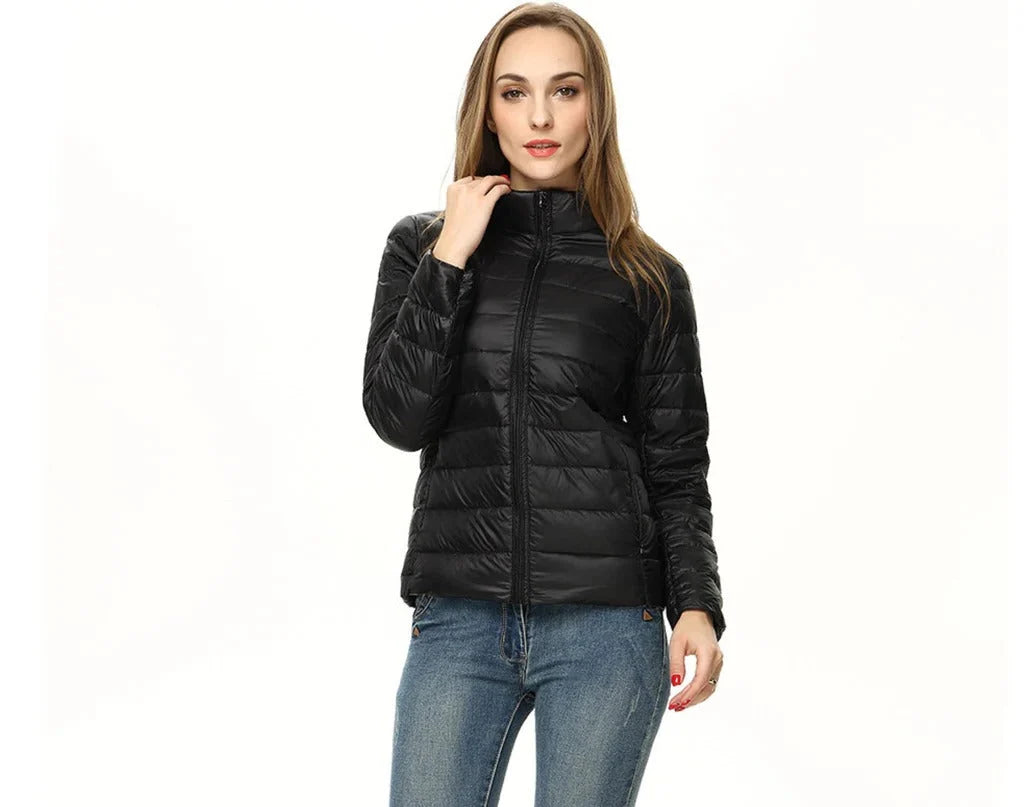 Women's Short Jacket Regular Fit Front Placket
