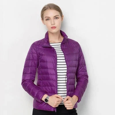 Women's Short Jacket Regular Fit Front Placket