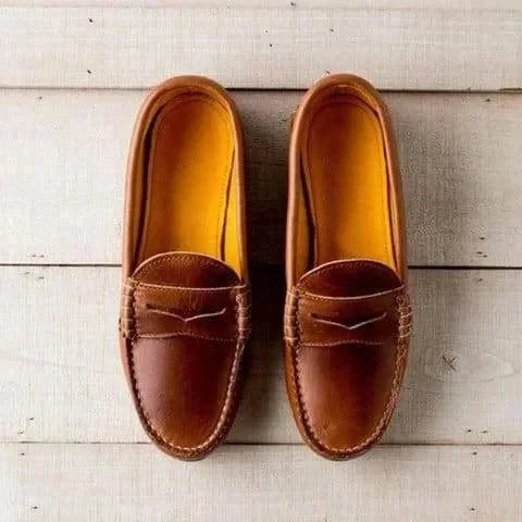 Women's Slip-On Loafers Low Heel Comfortable Fit