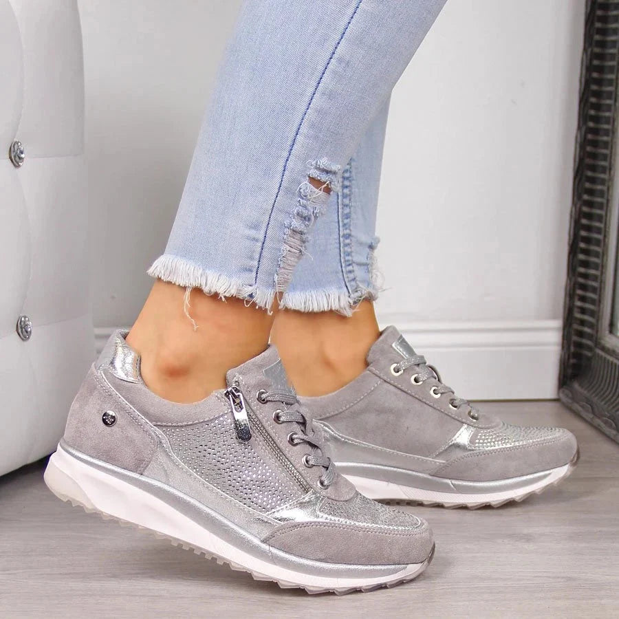 Women's Sneakers Cushioned Arch Support Non-Slip Sole
