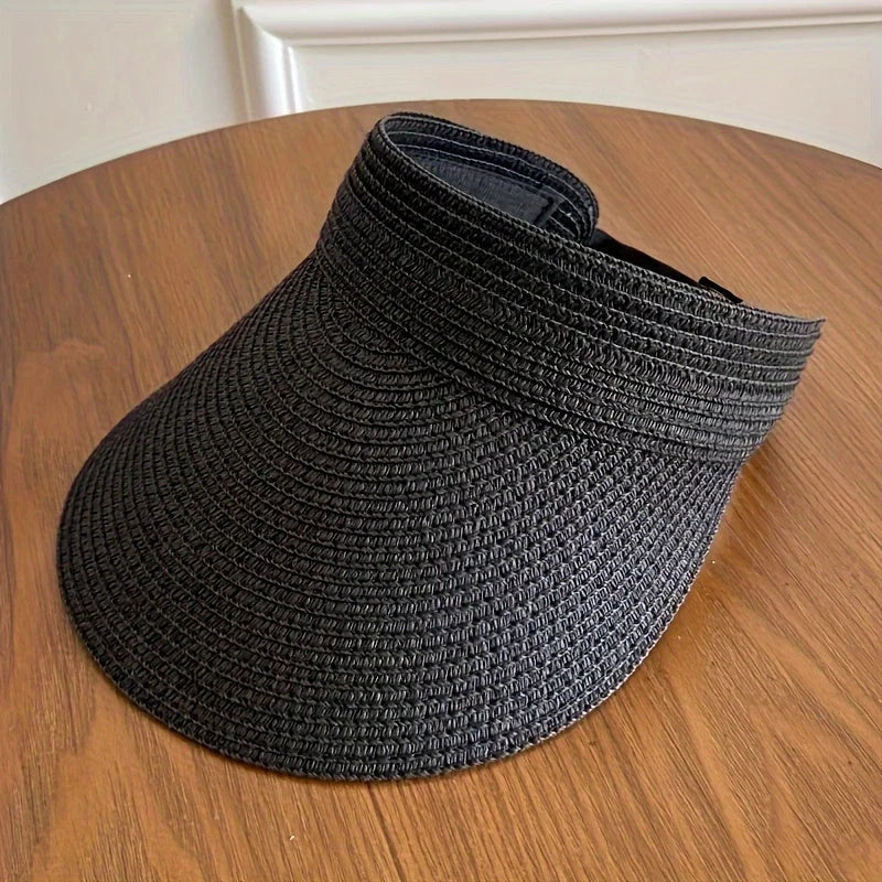 Women's Sun Hat Wide Brim Foldable Secure Fit