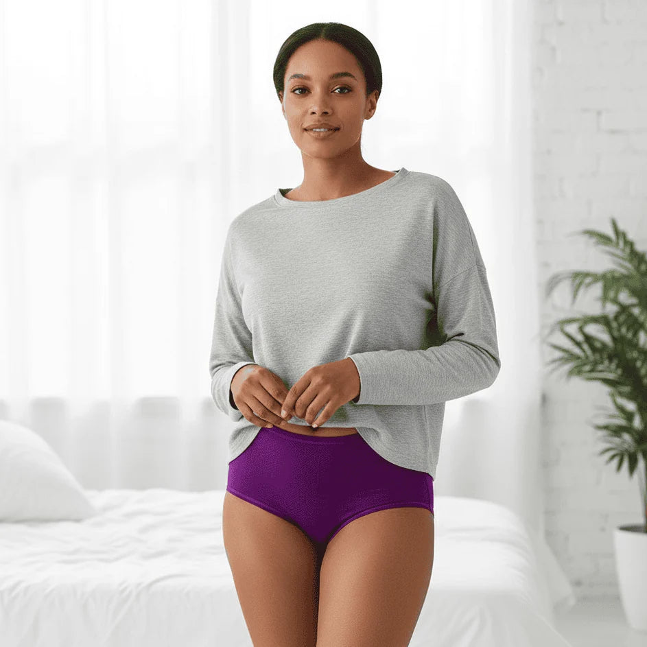 Women's Underwear Breathable Moisture-Wicking 4-Piece Set